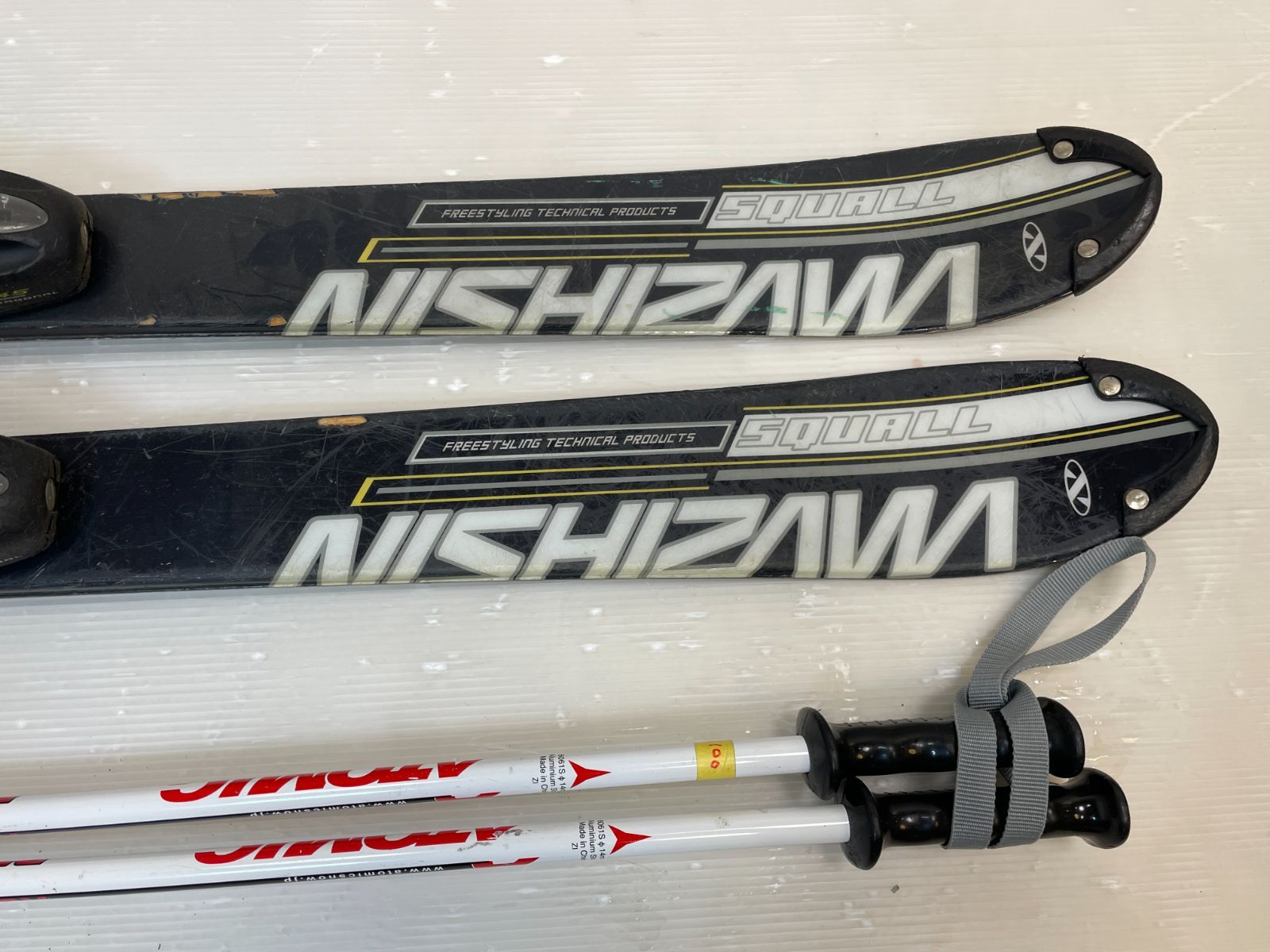 ◇ Jr スキー セット NISHIZAWA SQUALL 120 cm ジュニア 子供 向