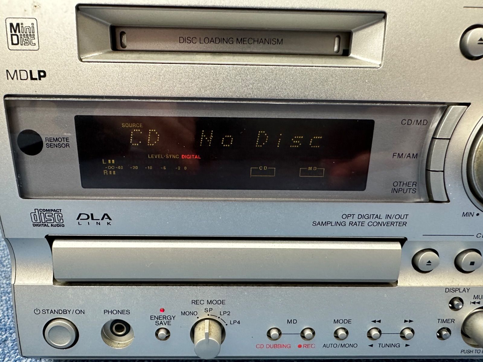 AM122-z】ONKYO CD MD チューナーアンプ コンポ オンキヨー オンキョー