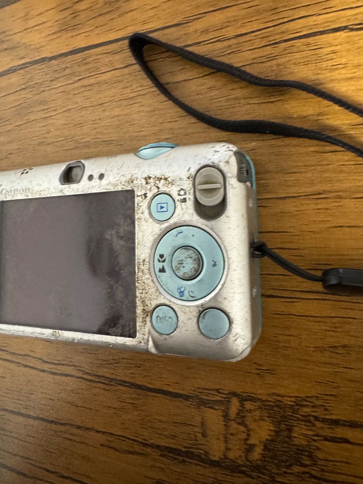 5058 Canon IXY 110 IS デジカメ ジャンク品 ブルー - メルカリ