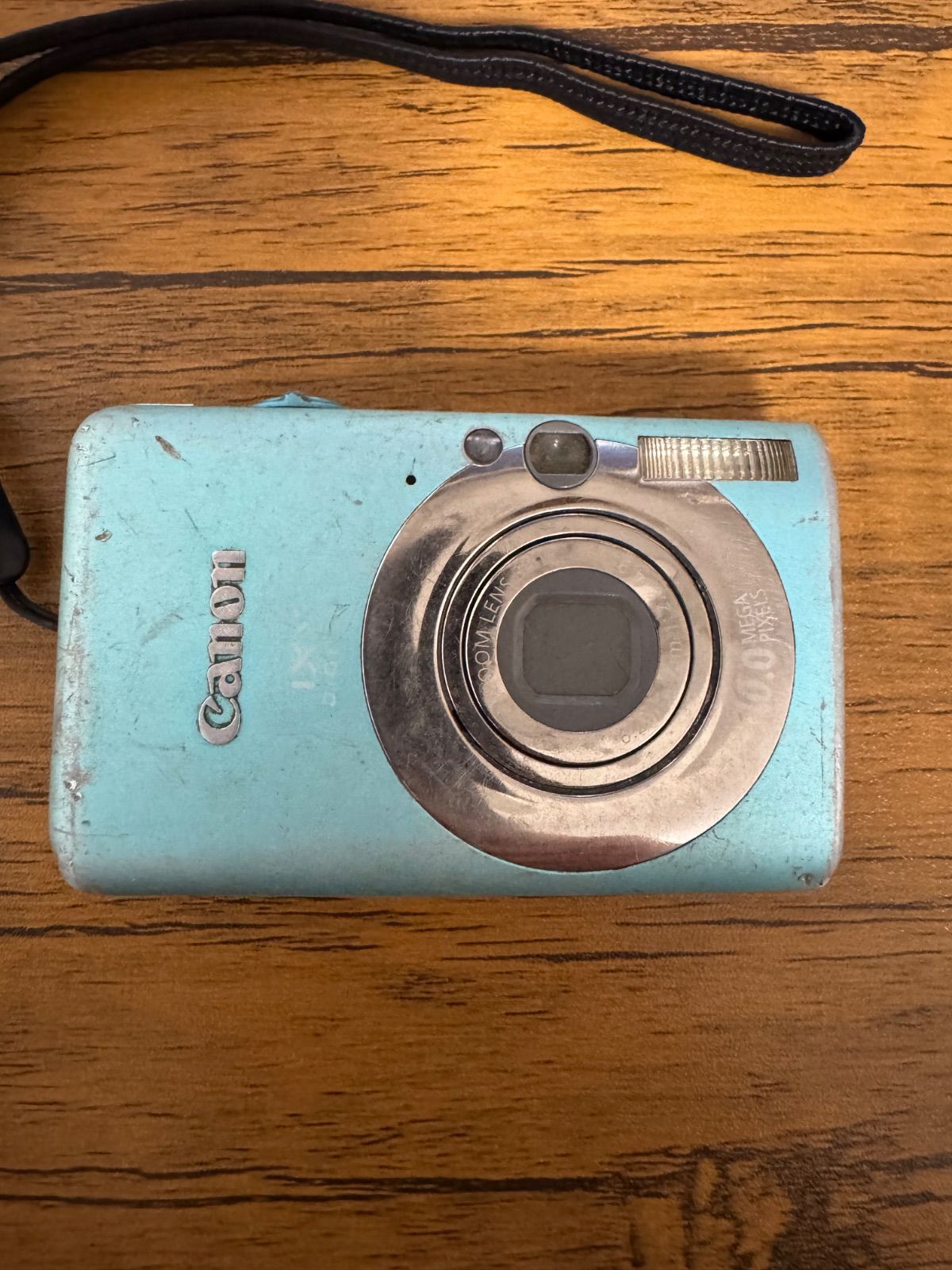 5058 Canon IXY 110 IS デジカメ ジャンク品 ブルー - メルカリ