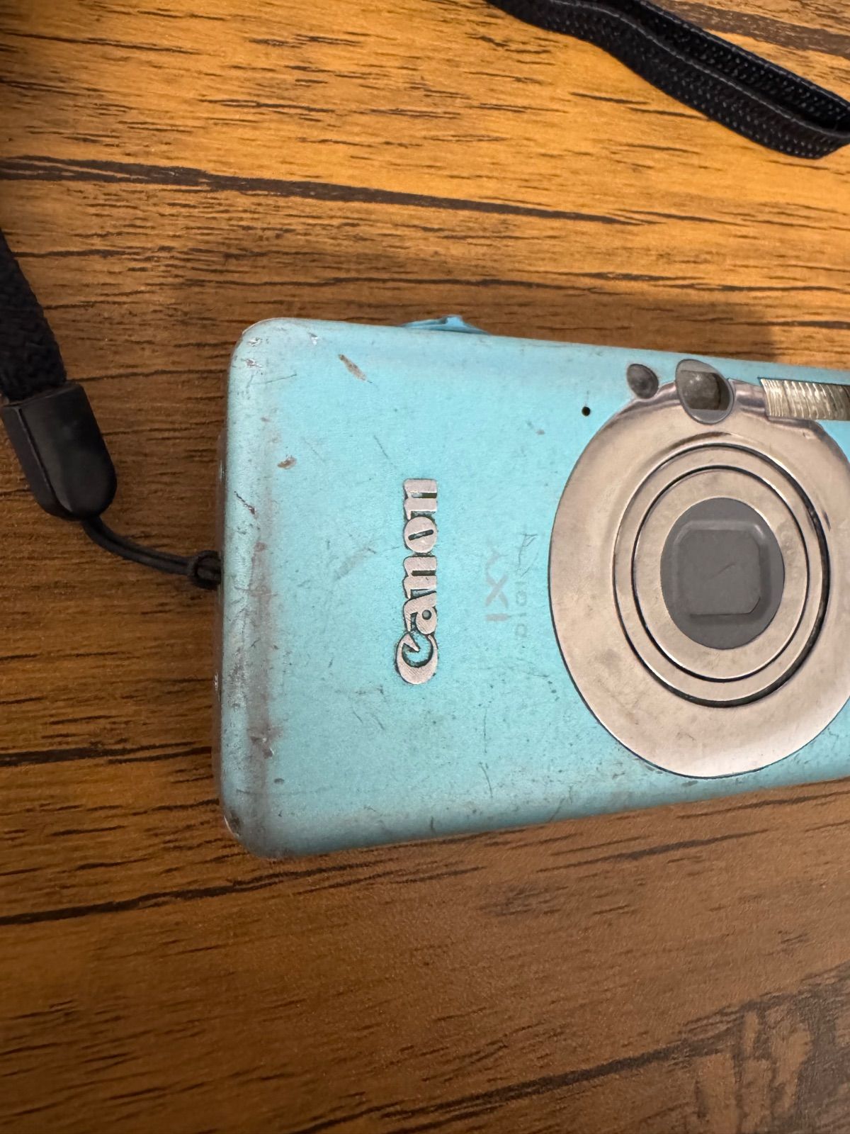 5058 Canon IXY 110 IS デジカメ ジャンク品 ブルー - メルカリ
