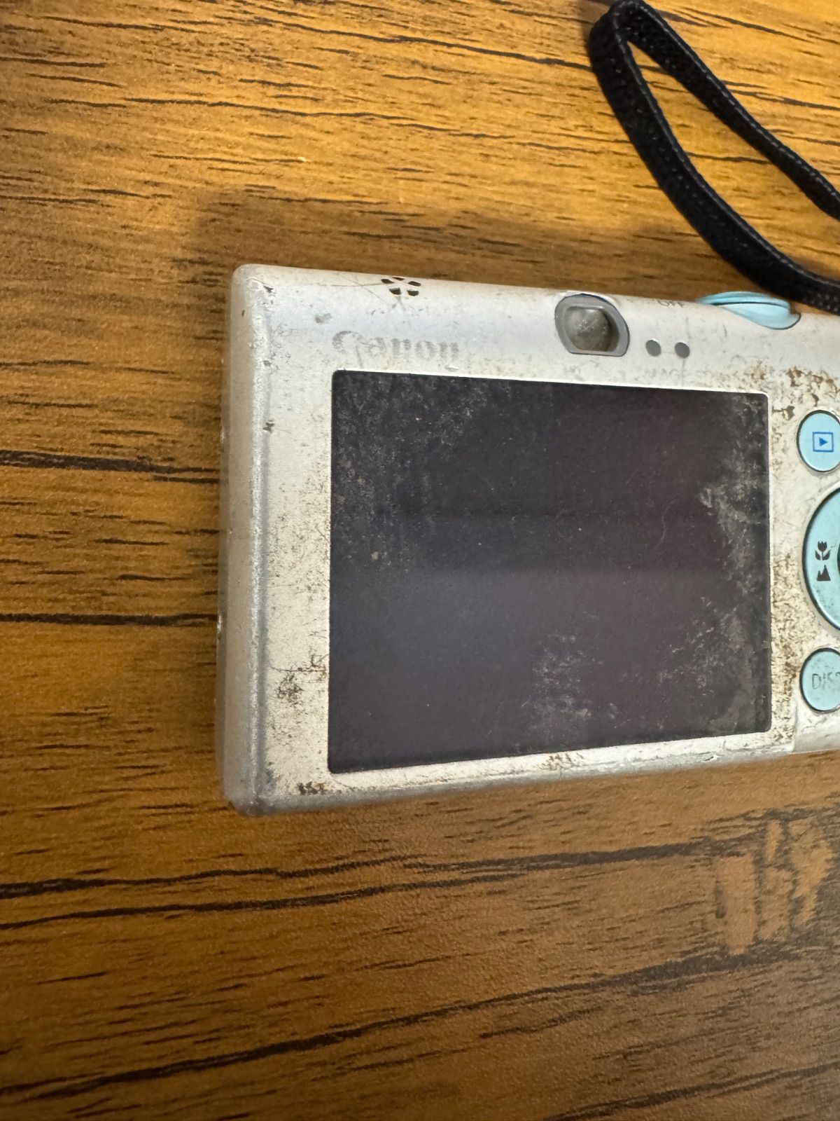 5058 Canon IXY 110 IS デジカメ ジャンク品 ブルー - メルカリ