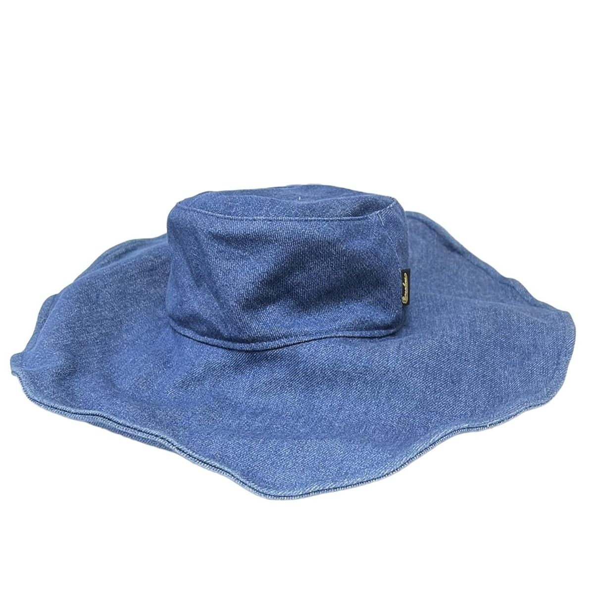 Borsalino(ボルサリーノ) ハット 57美品 - ネイビー コットン - メルカリ