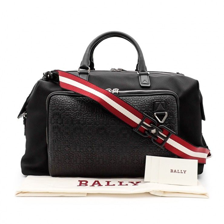未使用品 BALLY バリー クルーゴ 2way ボストンバッグ NY016 U901P