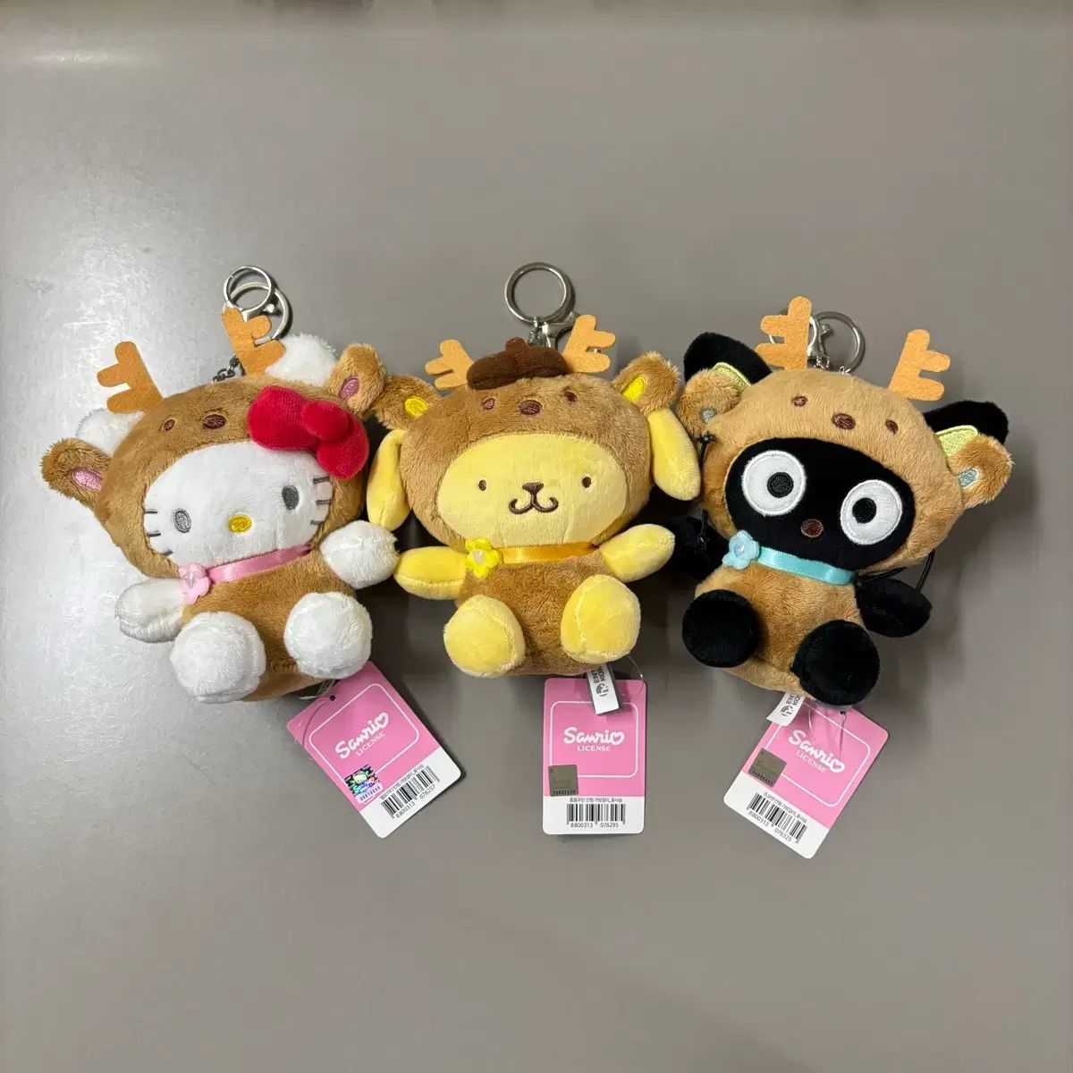 正規品 Sanrio 花トナカイ コスチューム ルドルフ キーホルダー_ハロー