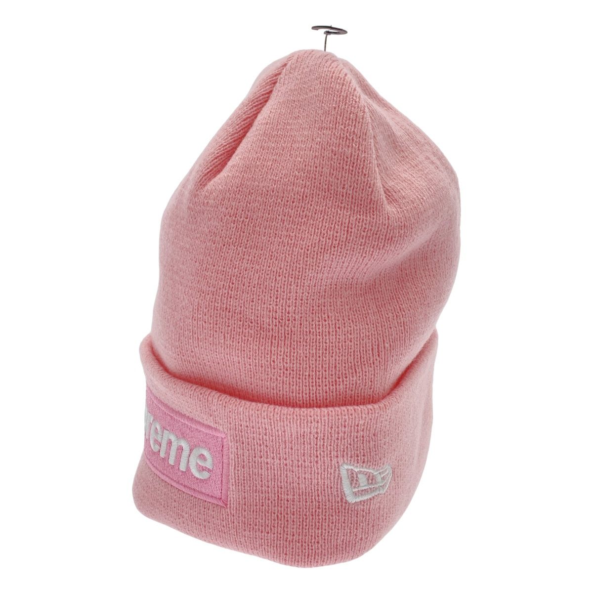 Supreme×NEWERA シュプリーム ニューエラ Box Logo Beanie Pink