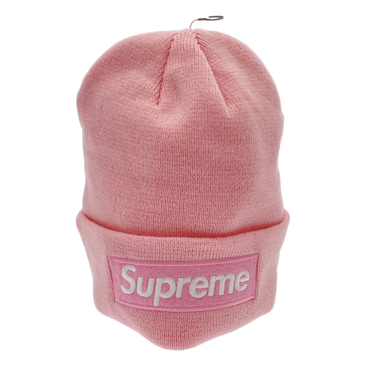 Supreme×NEWERA シュプリーム ニューエラ Box Logo Beanie Pink