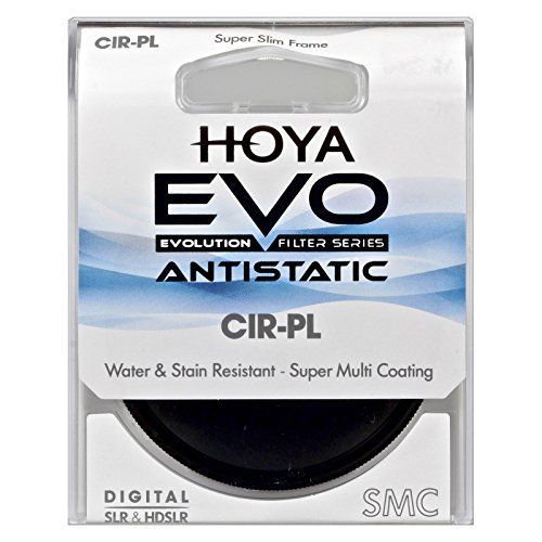 【】Hoya Evo 帯電防止 CPL 円偏光フィルター - 67mm - ほこり/汚れ/撥水、薄型フィルターフレーム