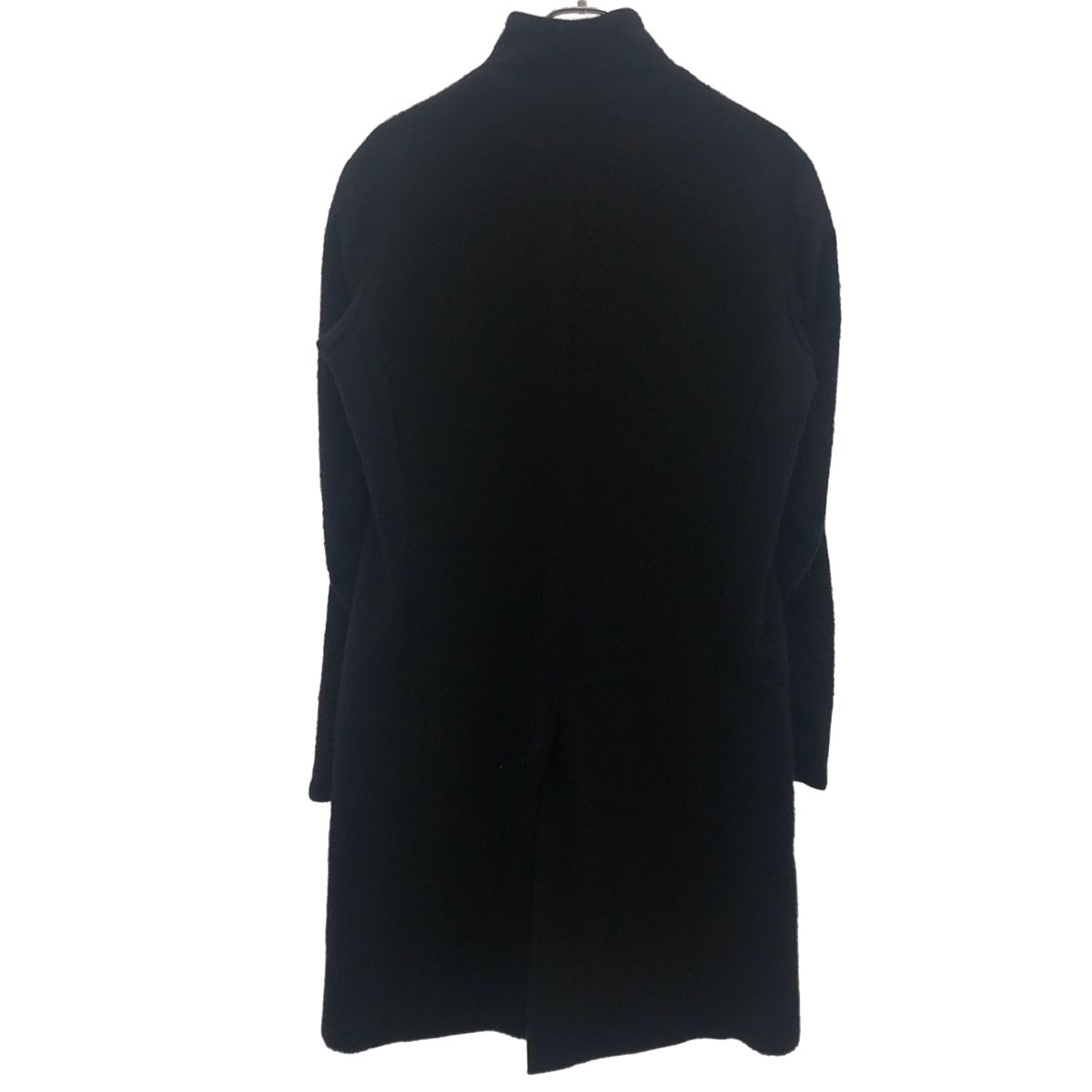 DEVOA デヴォア ウールカシミヤスタンドカラーコート  ブラック 2