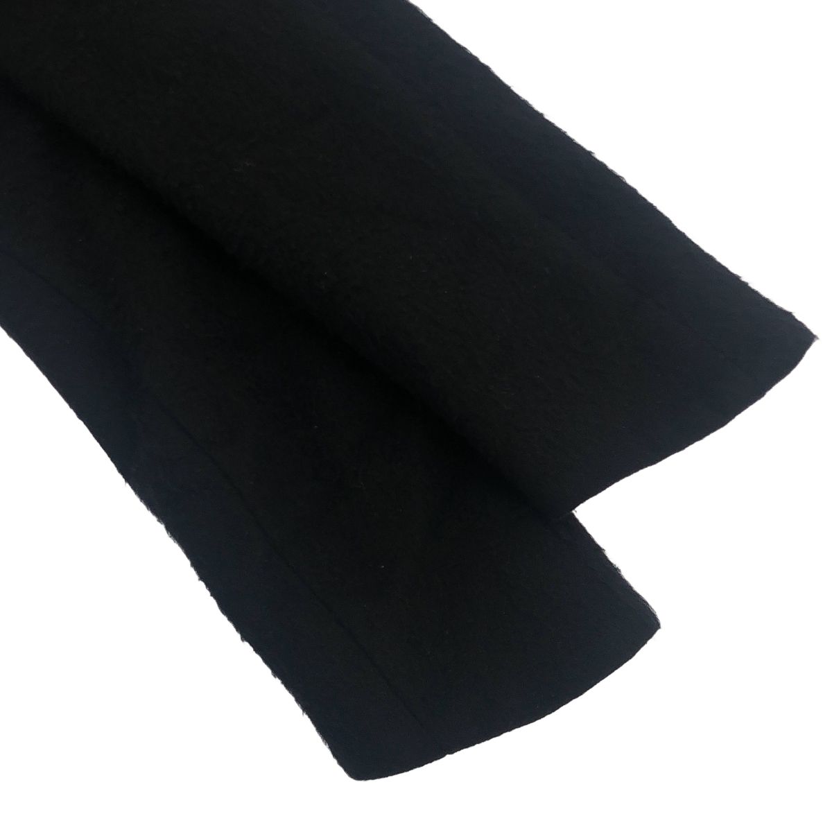 DEVOA デヴォア ウールカシミヤスタンドカラーコート  ブラック 2