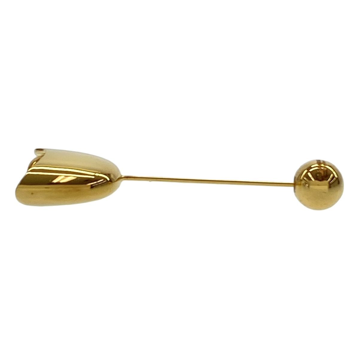 JIL SANDER ジルサンダー ブローチ ゴールド - メルカリ