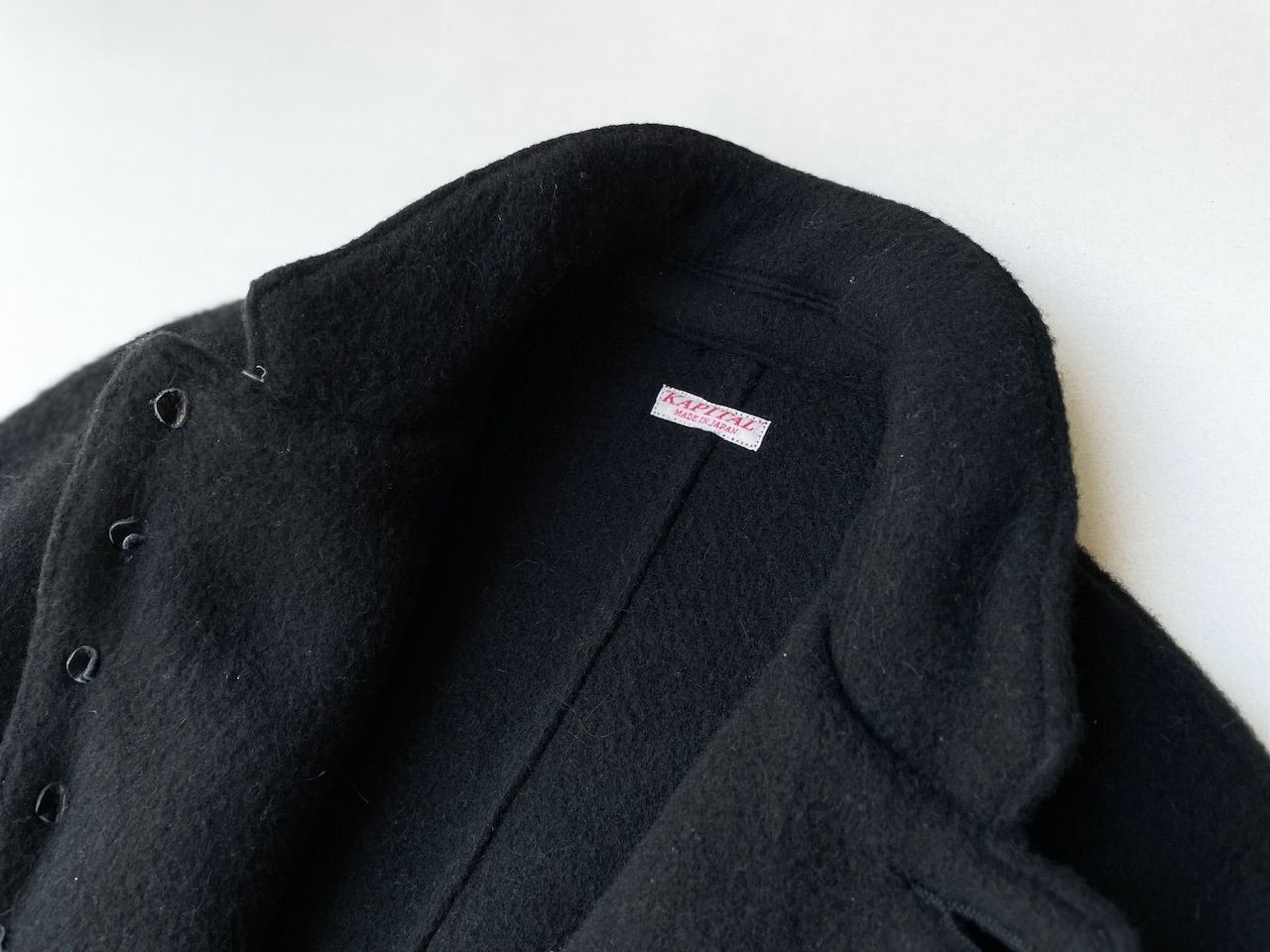 KAPITAL キャピタル シャギーメルトン ドルマンジャケット - メルカリ