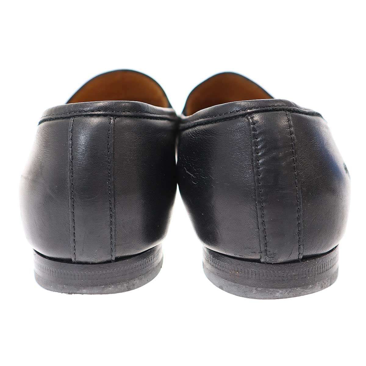 GUCCI グッチ ヨルダーン ホースビット ローファー 404069 ブラック 37