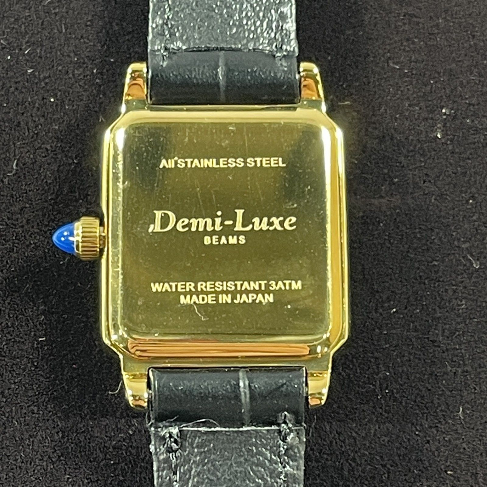 ビームススクエアフェイス 時計 中古品 BEAMS MEN｜スケルトン スクエア ウォッチ | Rakuten Fashion(楽天