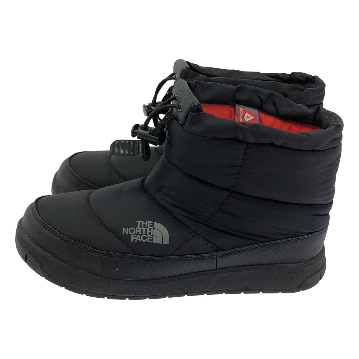 THE NORTH FACE ブラック ショートブーツ　最終 THE NORTH FACE ザノースフェイス W NUPTSE WP4 SHORT ヌプシショート
