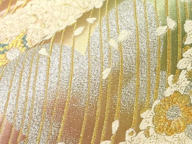 平和屋着物▽六通柄袋帯 辻が花 金銀糸 正絹 逸品 CABB7567dy - メルカリ