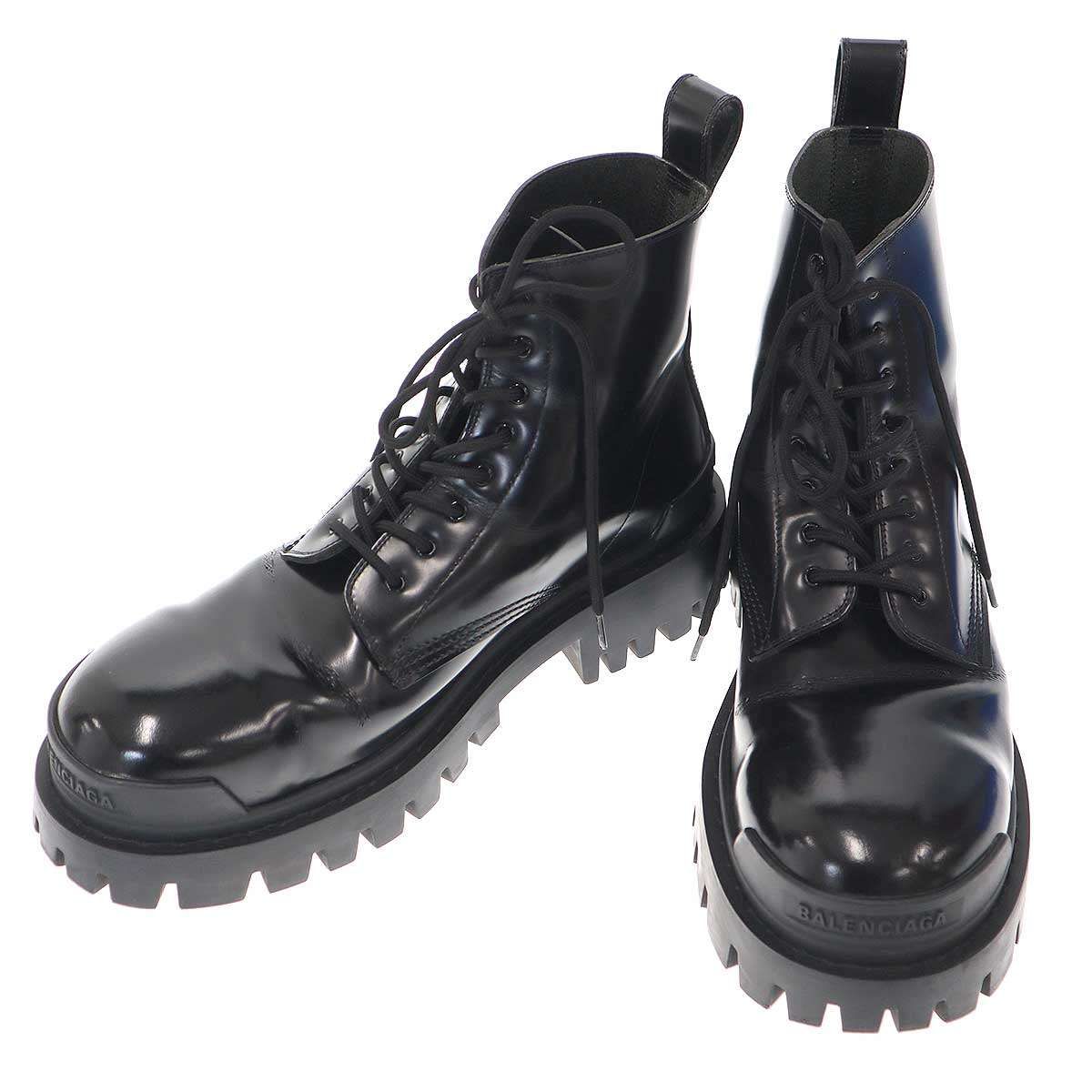 BALENCIAGA バレンシアガ Strike Lace-up Boots レースアップ