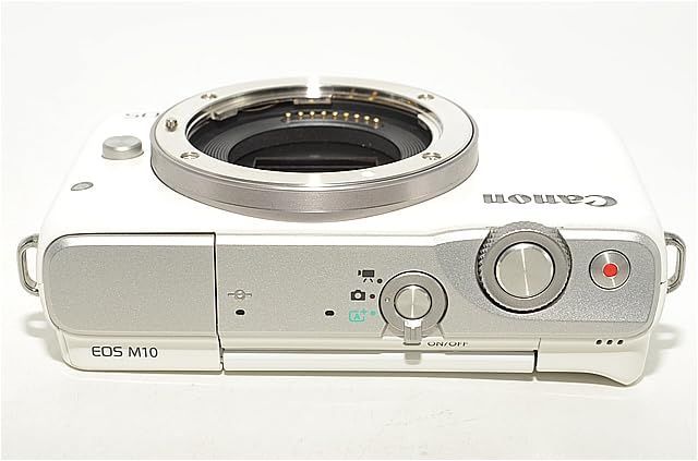 620☆良品☆Canon ミラーレス一眼カメラ EOS M10 ボディ(ホワイト