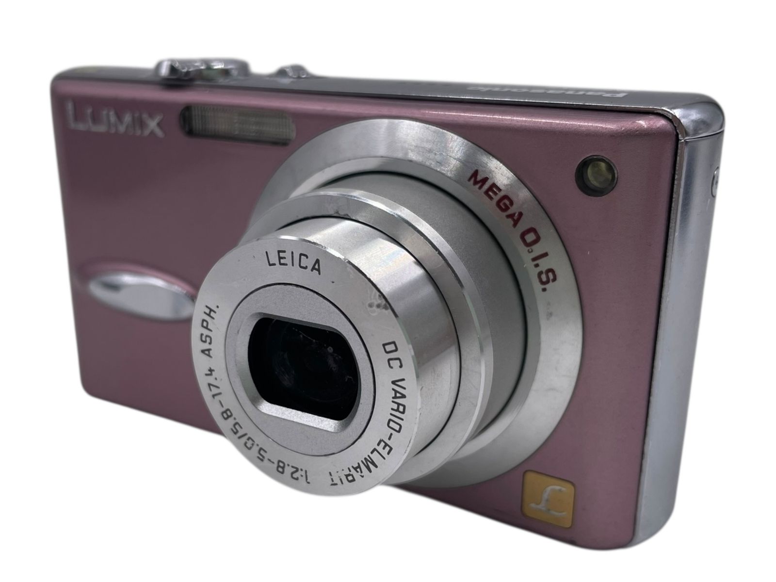 □極美品 Panasonic LUMIX DMC-FX8 ピンク コンパクトデジタルカメラ