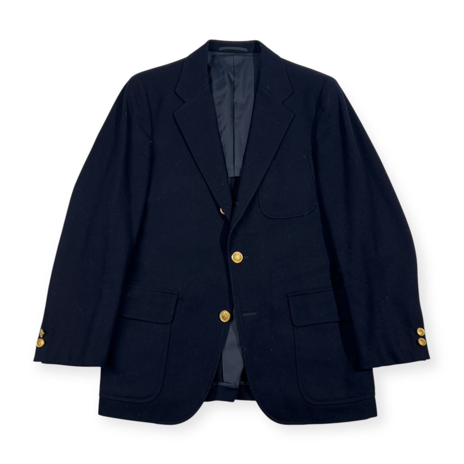 金ボタン J.PRESS ジェイプレス 段返3B 背抜き テーラードジャケット