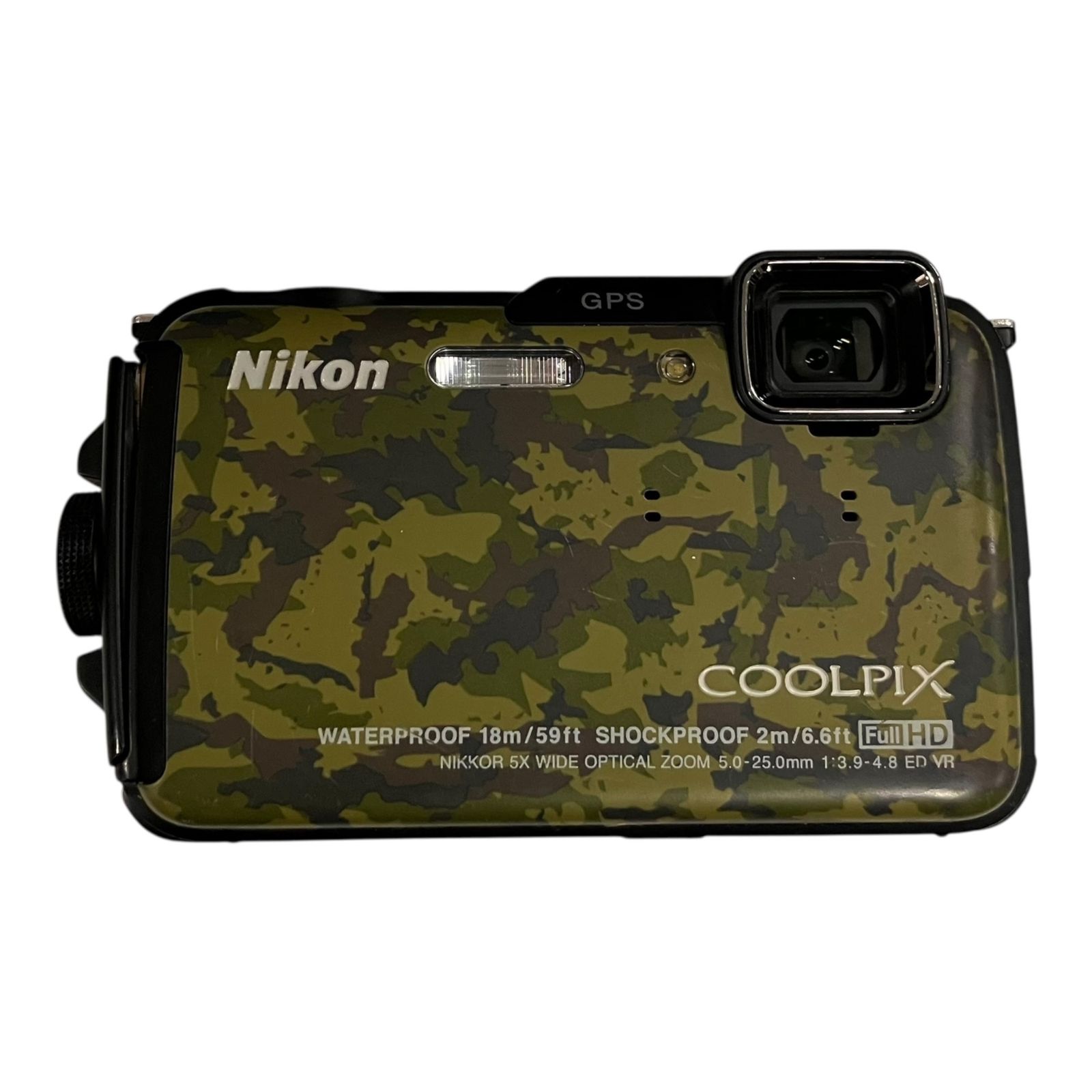 □Nikon COOLPIX AW110 防水 耐衝撃 コンパクトデジタルカメラ 迷彩 