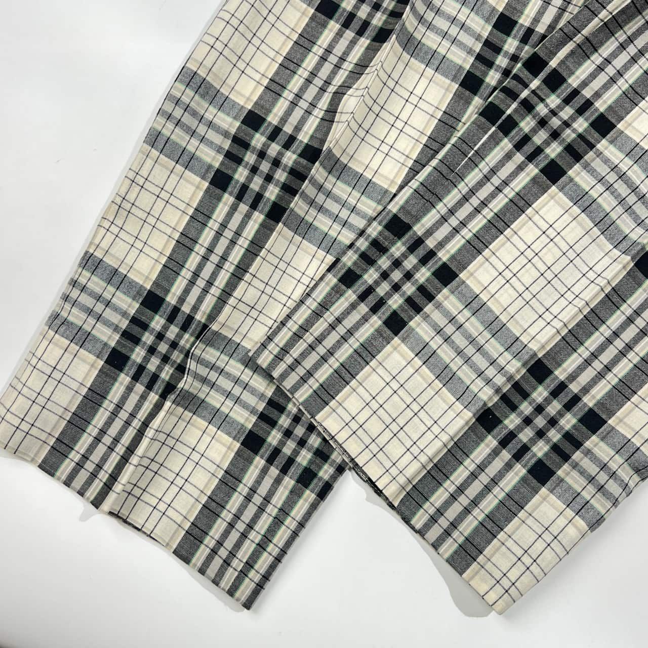 希少 レア KENZO GOLF ケンゾーゴルフ チェック ツータック パンツ