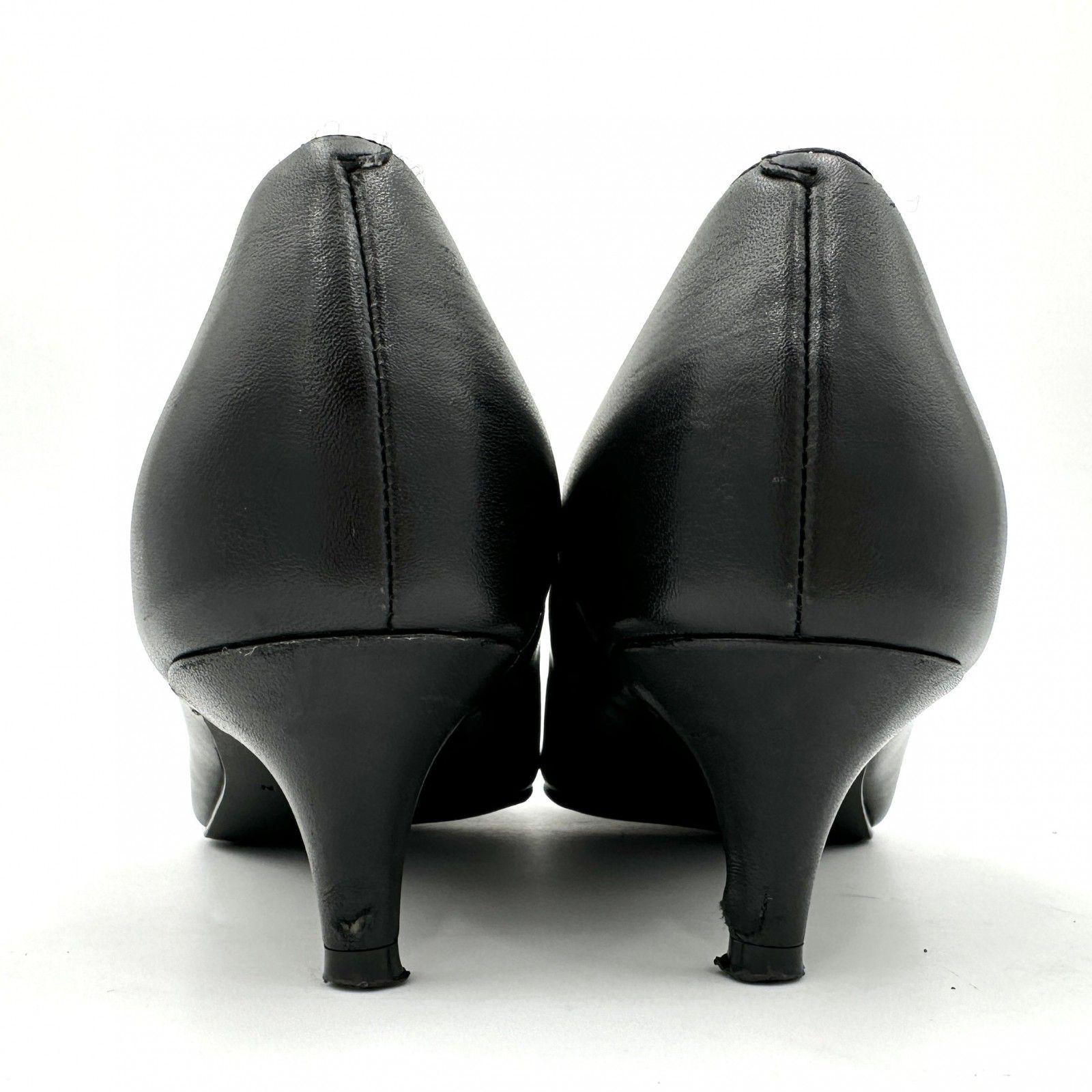 ■新品級■ COLE HAAN パンプス 本革 ポインテッドトゥ 黒 2016T COLE HAAN パンプス レザー ポインテッドトゥ ブラック 897T - メルカリ