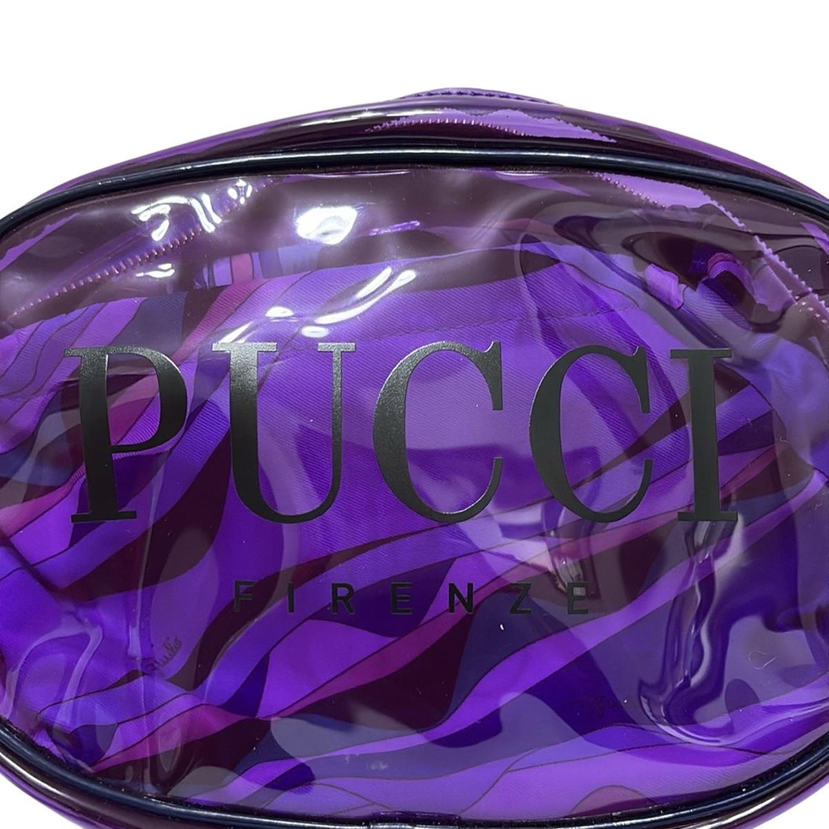 EMILIO PUCCI(PUCCI)(エミリオプッチ) ポーチ美品 - パープル×ダーク