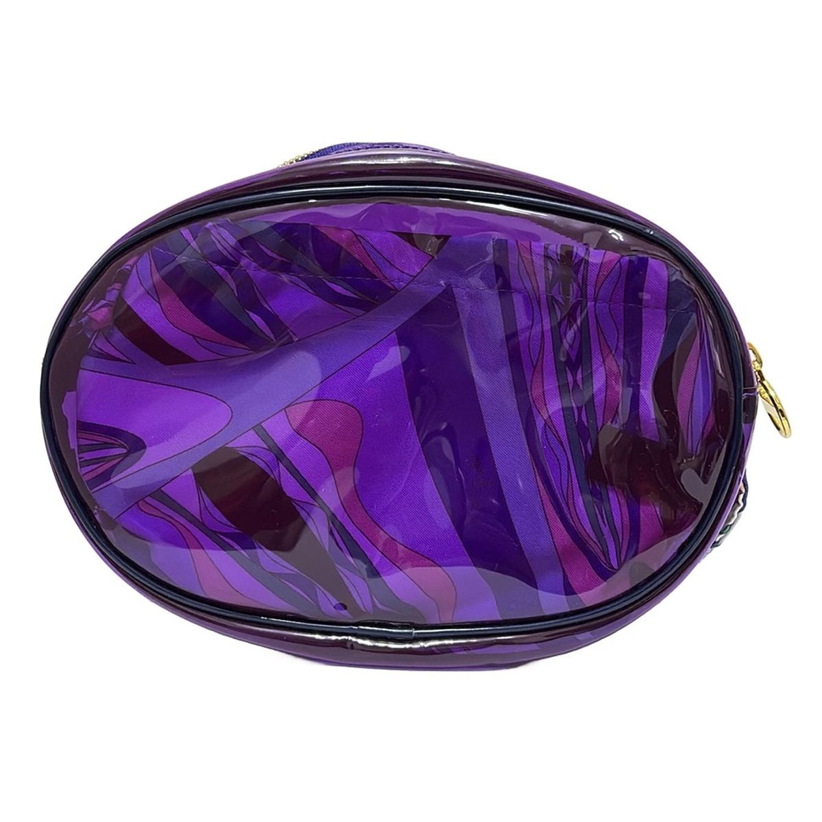 EMILIO PUCCI(PUCCI)(エミリオプッチ) ポーチ美品 - パープル×ダーク