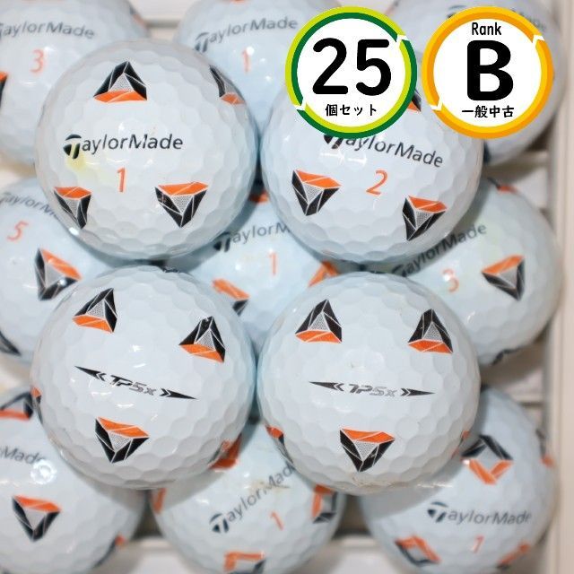 25個 TP5X pix テーラーメイド Bランク ホワイト 中古 TAYLORMADE