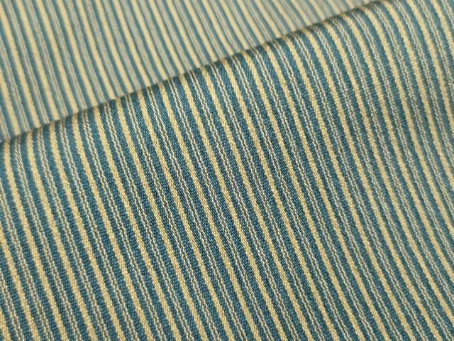 平和屋着物男性　小紋　縞　正絹　逸品　DABB7058op