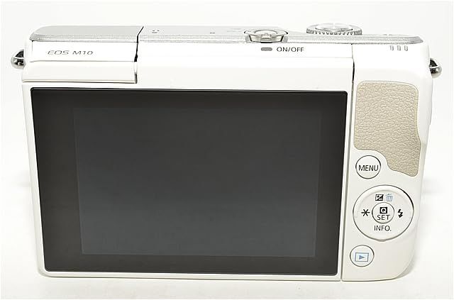 621☆美品☆Canon ミラーレス一眼カメラ EOS M10 ボディ(ホワイト