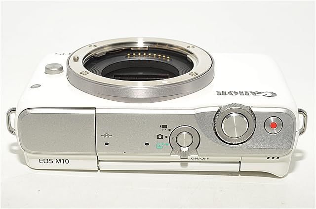 621☆美品☆Canon ミラーレス一眼カメラ EOS M10 ボディ(ホワイト
