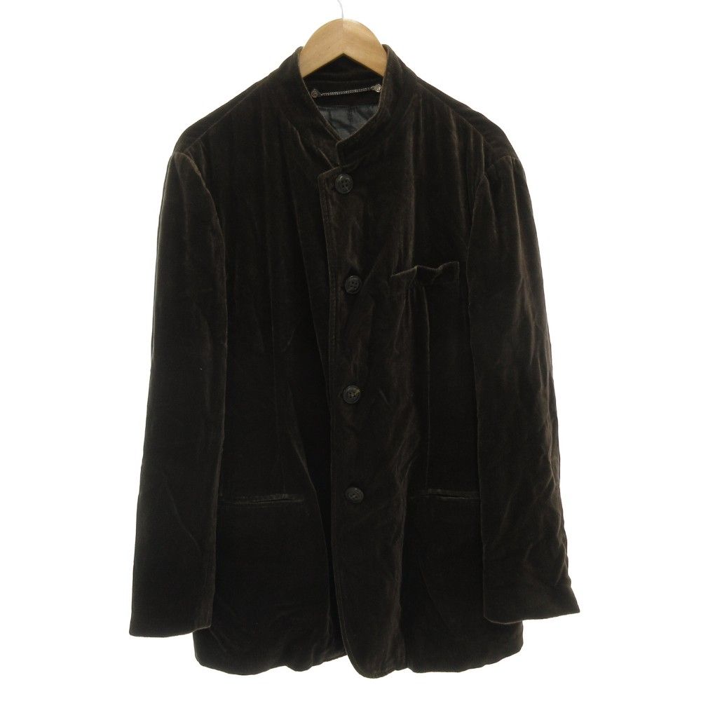 ジョルジオアルマーニ GIORGIO ARMANI ベルベットジャケット スタンド