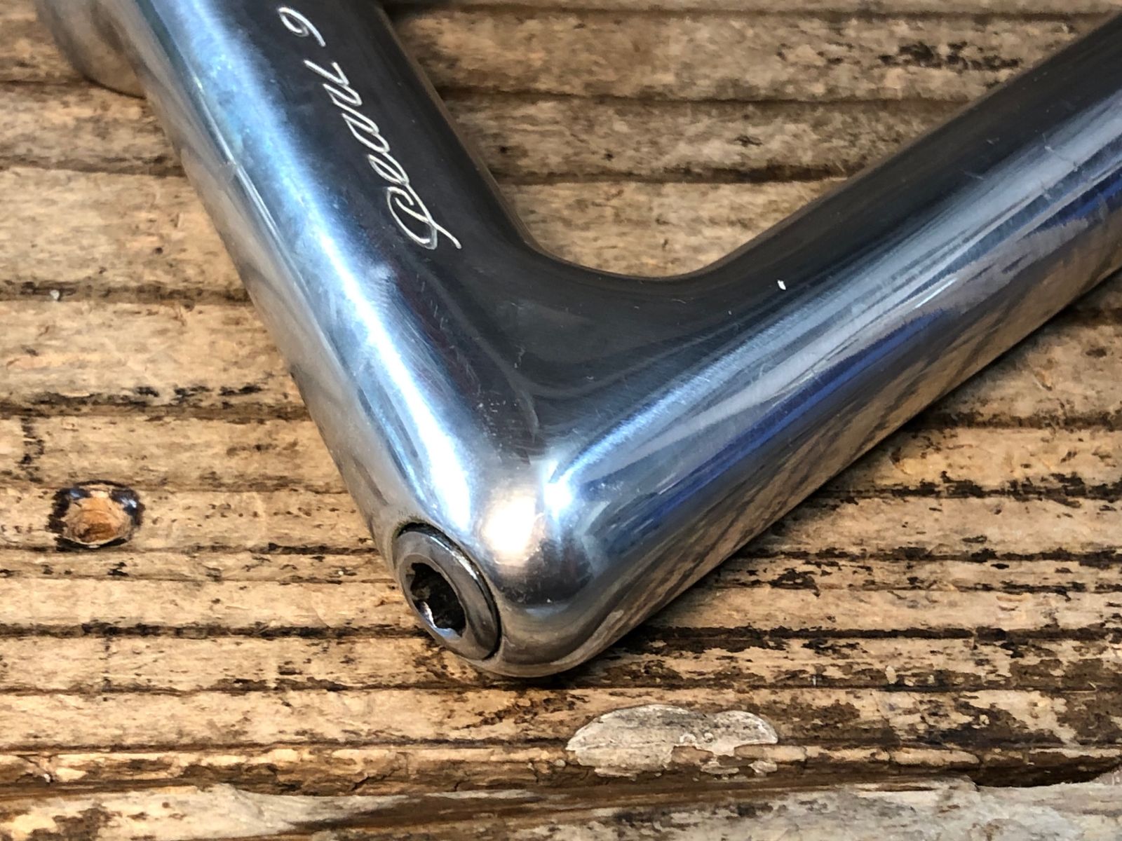 JU196 日東 NITTO Pearl 9 スレッドステム 90mm Φ26.0 FORGEDΦ22.2