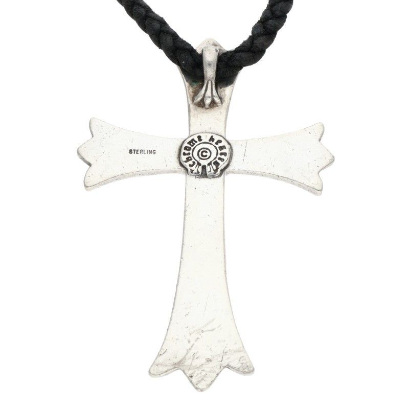 クロムハーツ CH CRS LG BC/ラージCHクロス Wボロチップ/シルバー