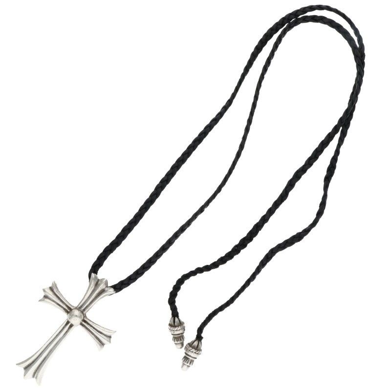 クロムハーツ CH CRS LG BC/ラージCHクロス Wボロチップ/シルバー