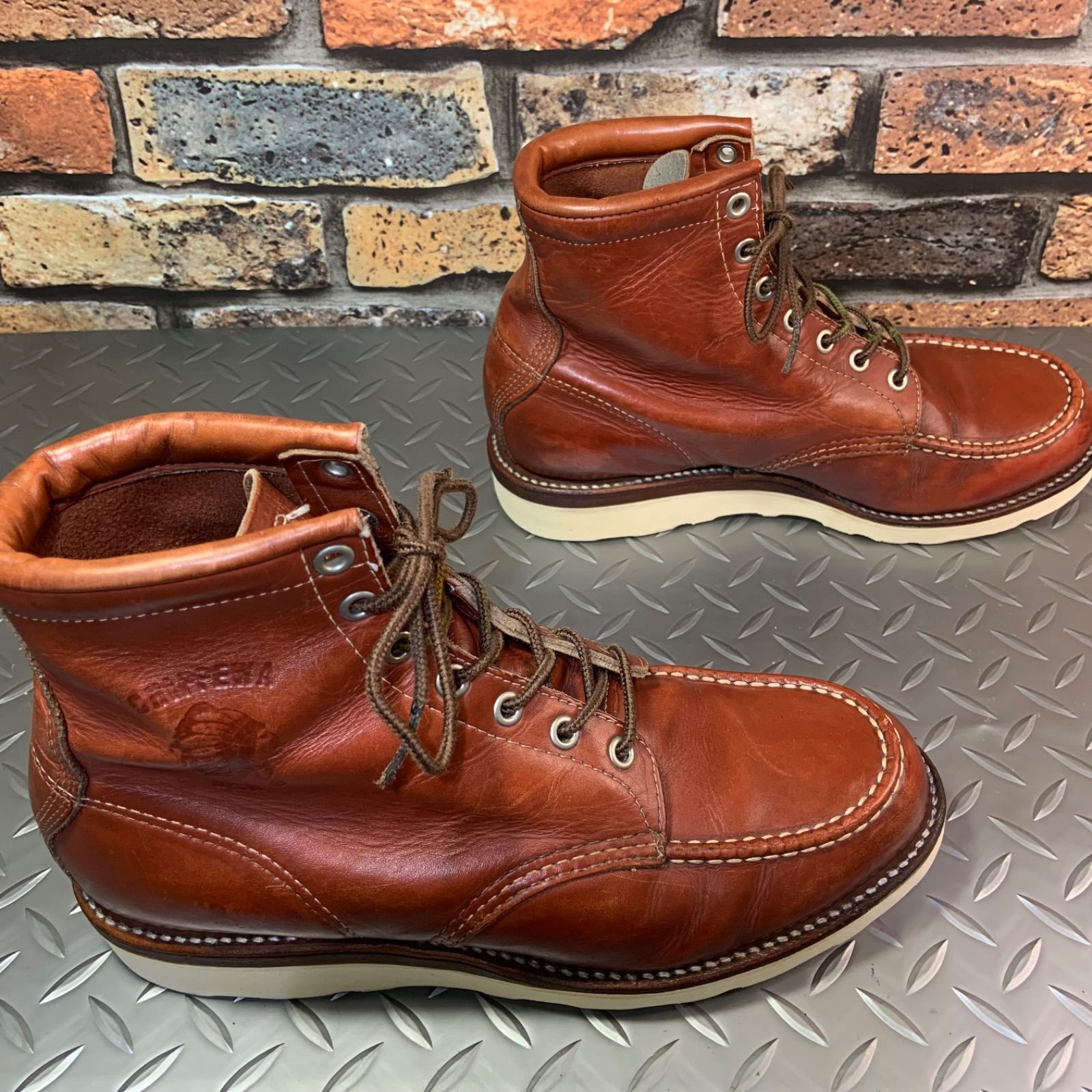 ☆Chippewa 29493 モックトゥワークブーツ 1997年製 US7.5EE JP25.5cm