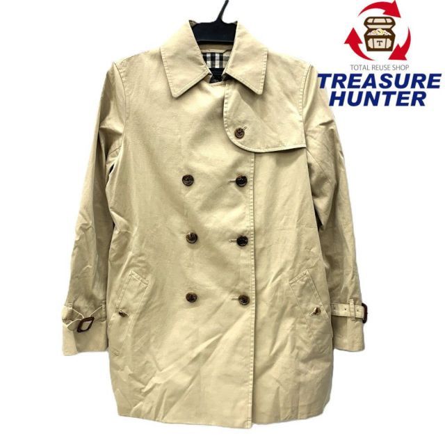 Burberry トレンチ　38 BURBERRY LONDON トレンチコート サイズ38 M相当 ベージュ FRA43-100