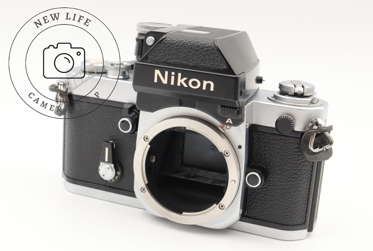 【動作品】Nikon F2フォトミックA(DP-11)フィルム一眼レフカメラ 動作好調☆ニコン Nikon F2 フォトミックA DP-11 ボディ シルバー MF
