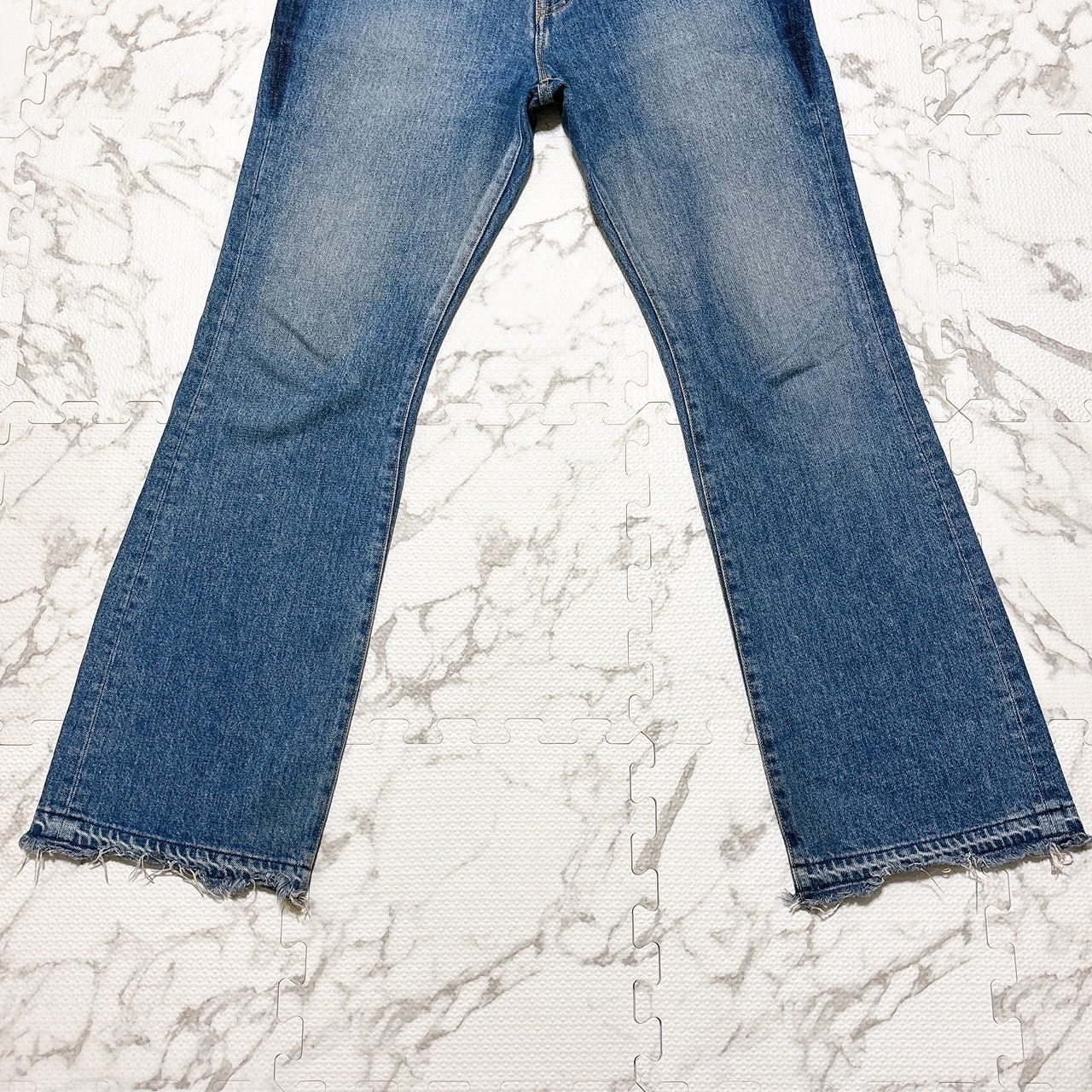 メンズ Jieda 24SS USED FLARE DENIM PANTS ジエダ ブーツカットデニム 