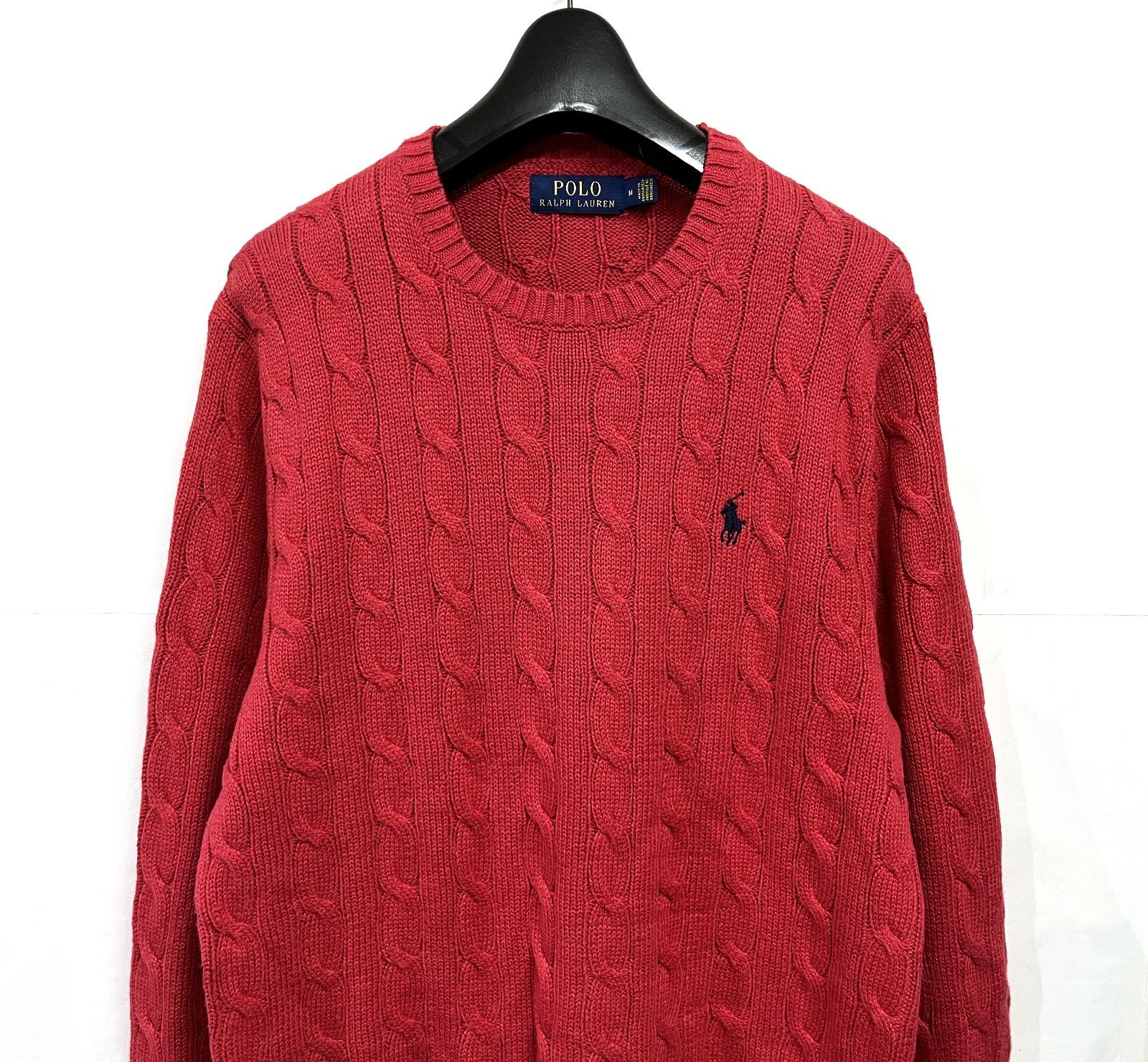 POLO RALPH LAUREN｜ポロラルフローレン ポニー刺繡 ケーブル編み