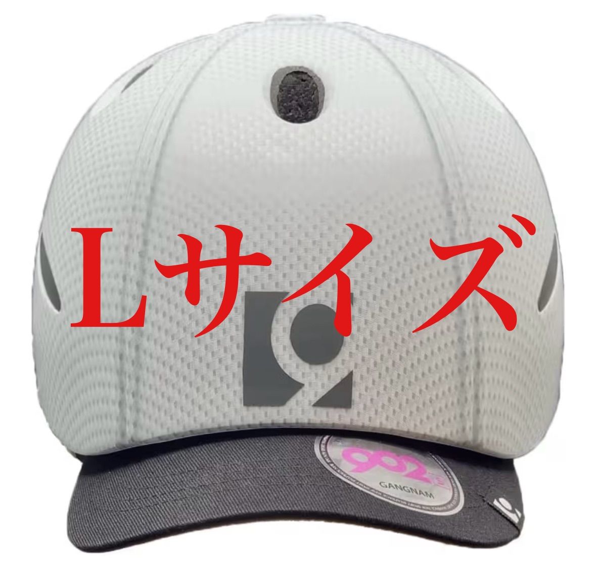 Fashion 902 urban helmet CARBONWHITE_L (L, carbon white) “bicycle (cycle), electric kickboard” with a new concept that can be worn over a cap