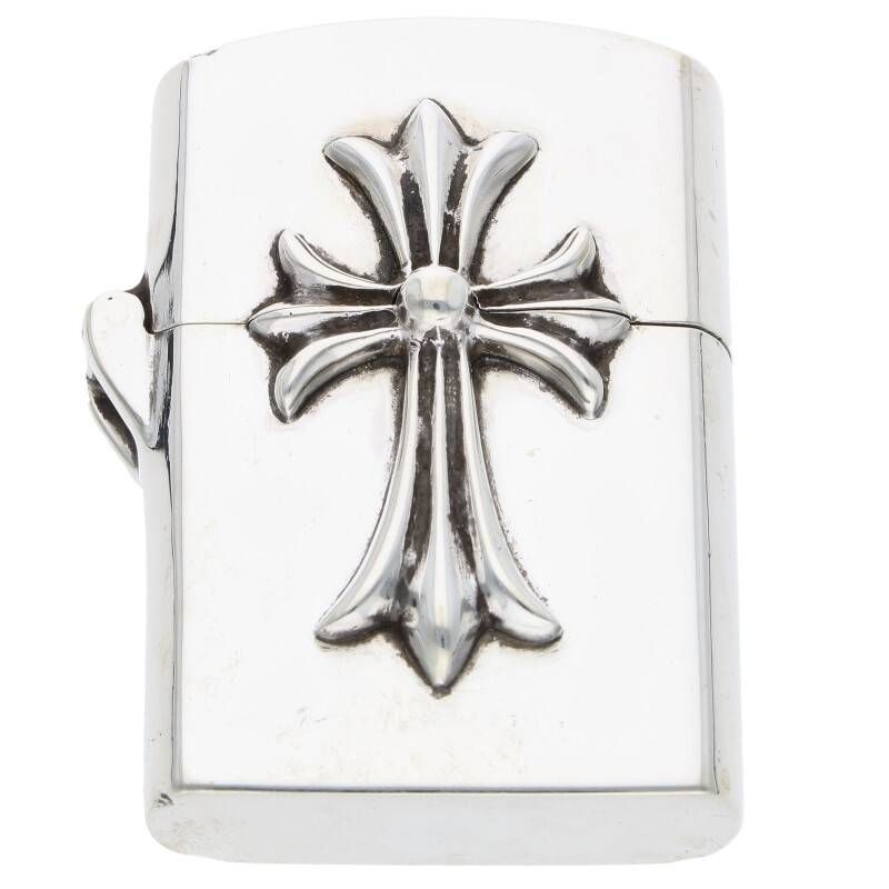 クロムハーツ ZIPPO LIGHTERZ-NY FUCK YOU ファックユーシルバージッポ メンズ