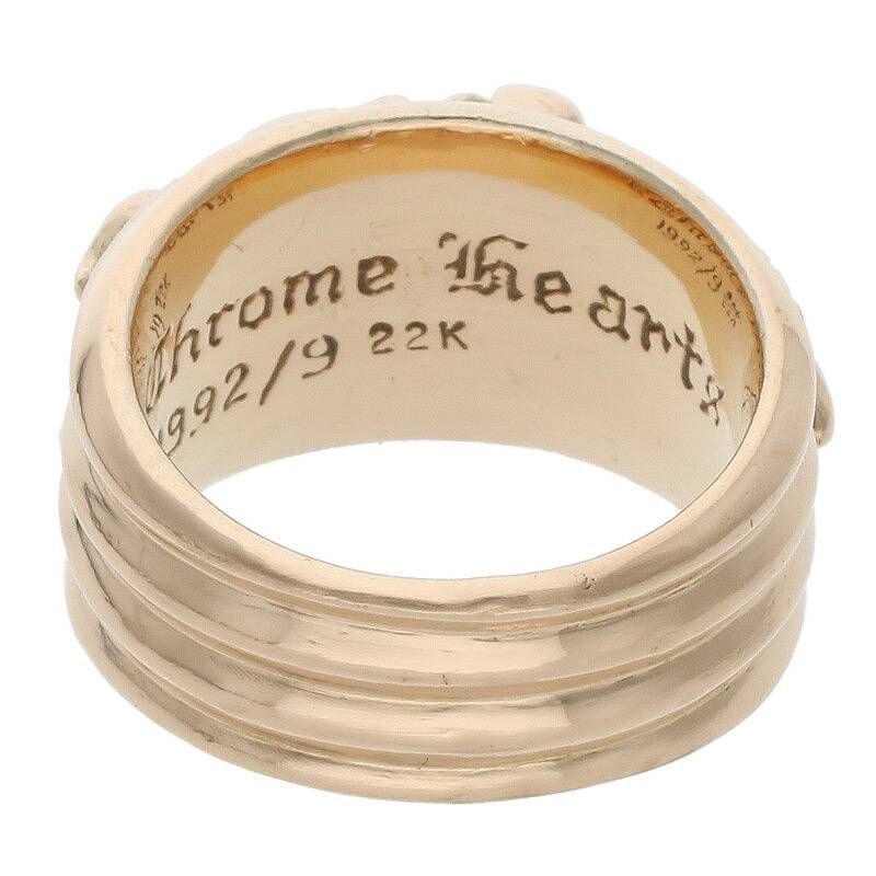クロムハーツ 22K DAGGER/ダガー ゴールドリング メンズ 16号 - メルカリ