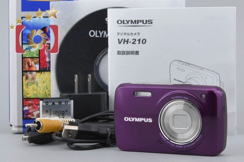 OLYMPUS オリンパス 【中古】OLYMPUS オリンパス VH-210 パープル 