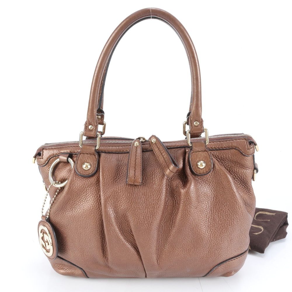 美品 グッチ スーキー 247902 レザー トート バッグ 肩掛け ショルダー