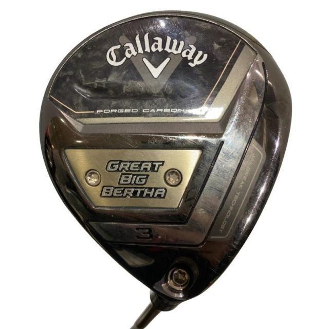 中古】 キャロウェイ GREAT BIG BERTHA(2023) 3W フェアウェイウッド