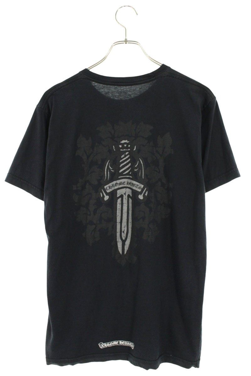 クロムハーツ CH T-SHRT/2 ダガーバックプリントTシャツ メンズ M