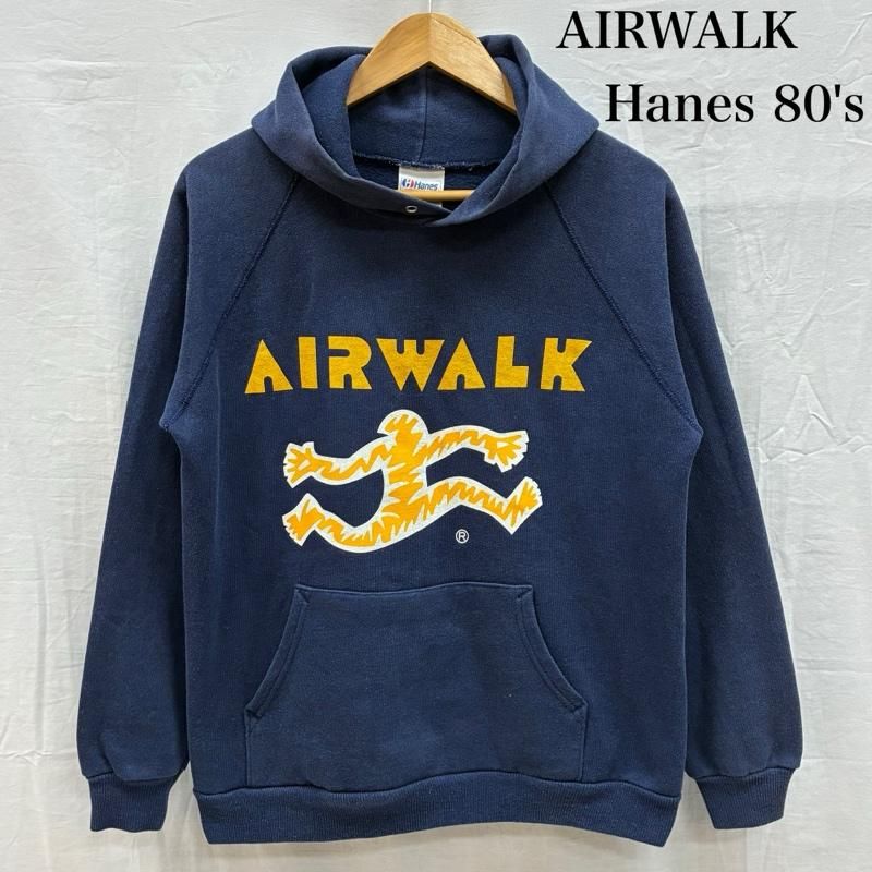 エアウォーク Hanes 80s USA製 プルオーバー スウェット パーカー